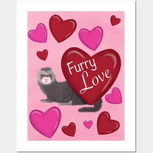 FURRY LOVE Posters and Art